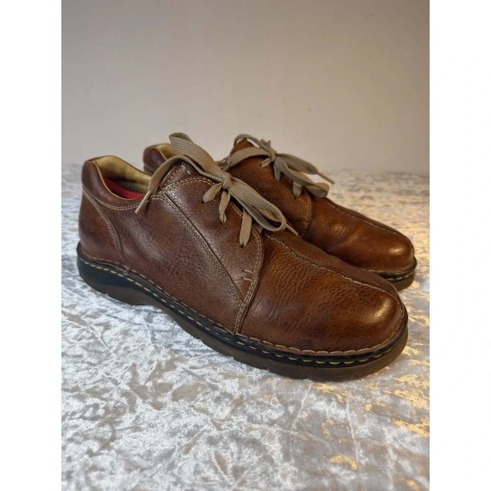 Vintage Dr Martens‎ 11232 Brown Leather 3 Eye Oxford Shoes Mens 11 AirWair